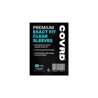 Premium Exact Fit Clear Sleeves – COVRD