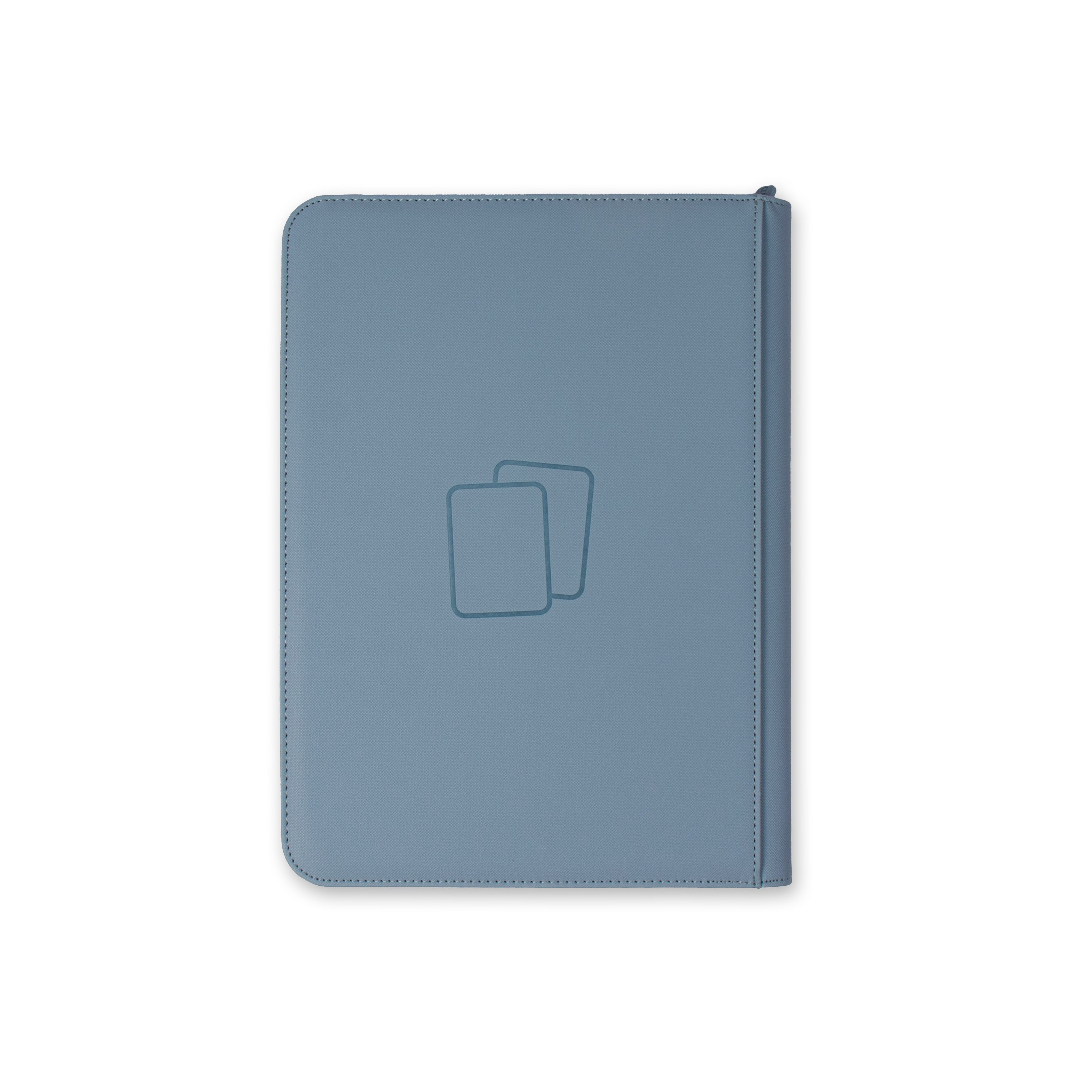 Steel Blue Premium 9 Pocket Zip Binder – COVRD