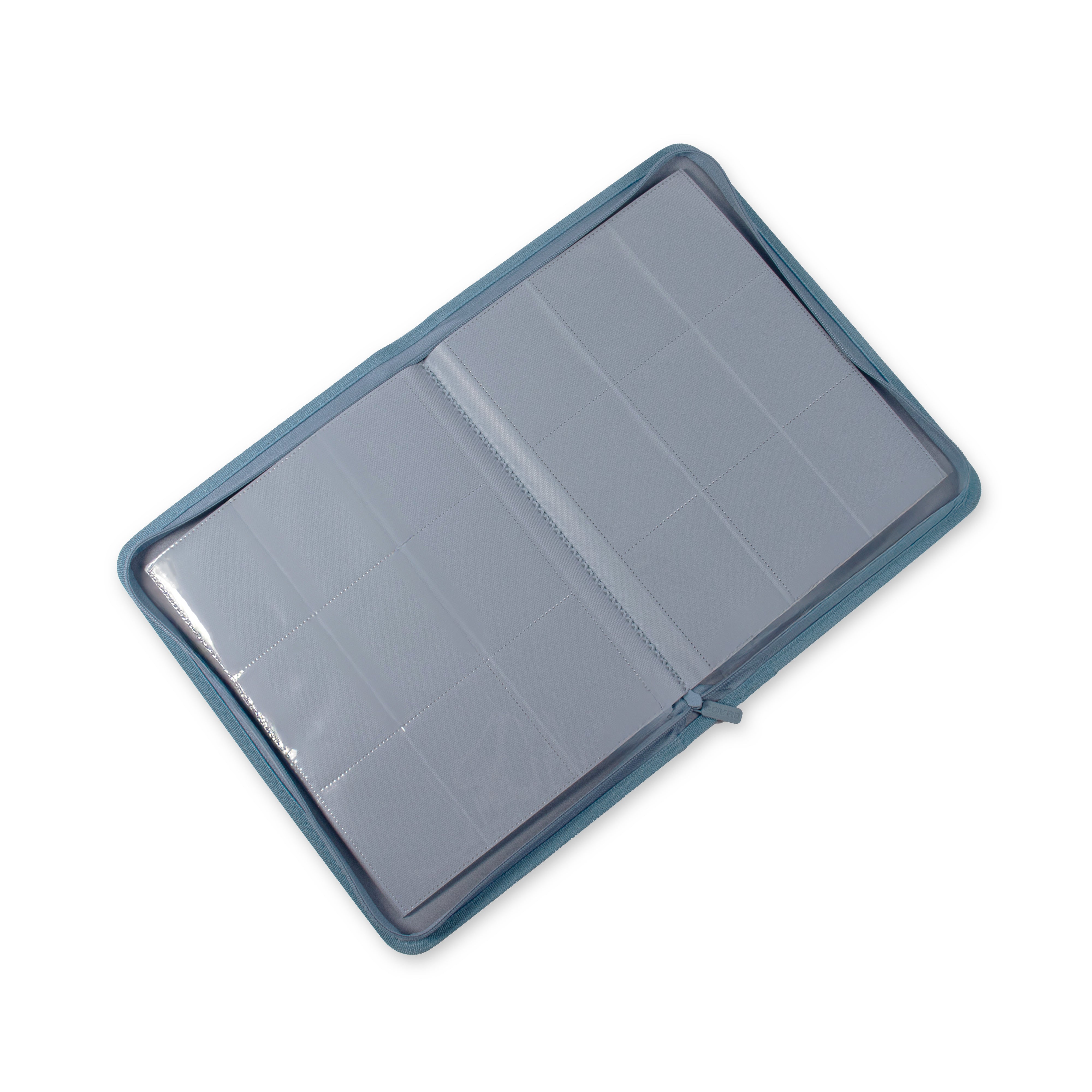 Steel Blue Premium 9 Pocket Zip Binder – COVRD